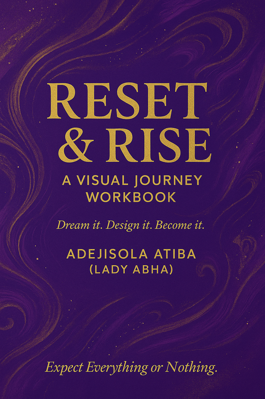📔 RESET & RISE: Visual Journey Workbook